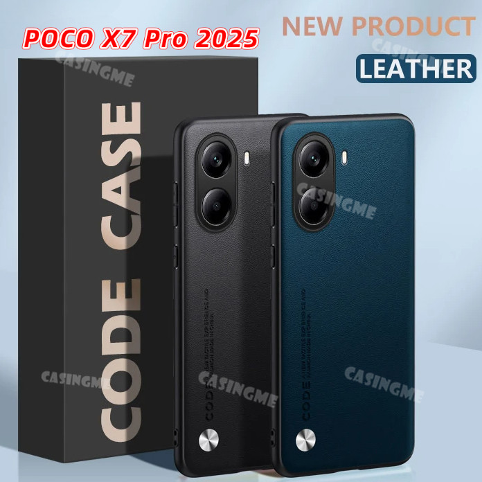 Poco X7 Pro 2025 Vỏ da trơn sang trọng cho POCO X7 Pro 5G X7Pro PocoX7Pro PocoX7 7XPro X 7 Pro 4G 5G