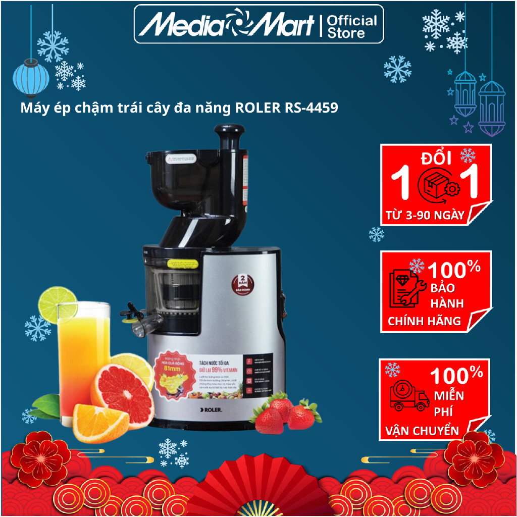 Máy ép chậm trái cây đa năng ROLER RS-4459