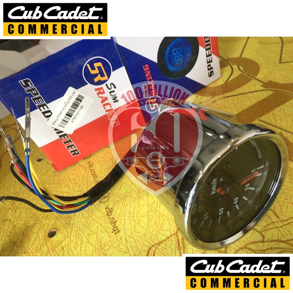 đồng hồ Km tròn có đèn nền cho anh em độ chế xe cub-67-win-caferacer...