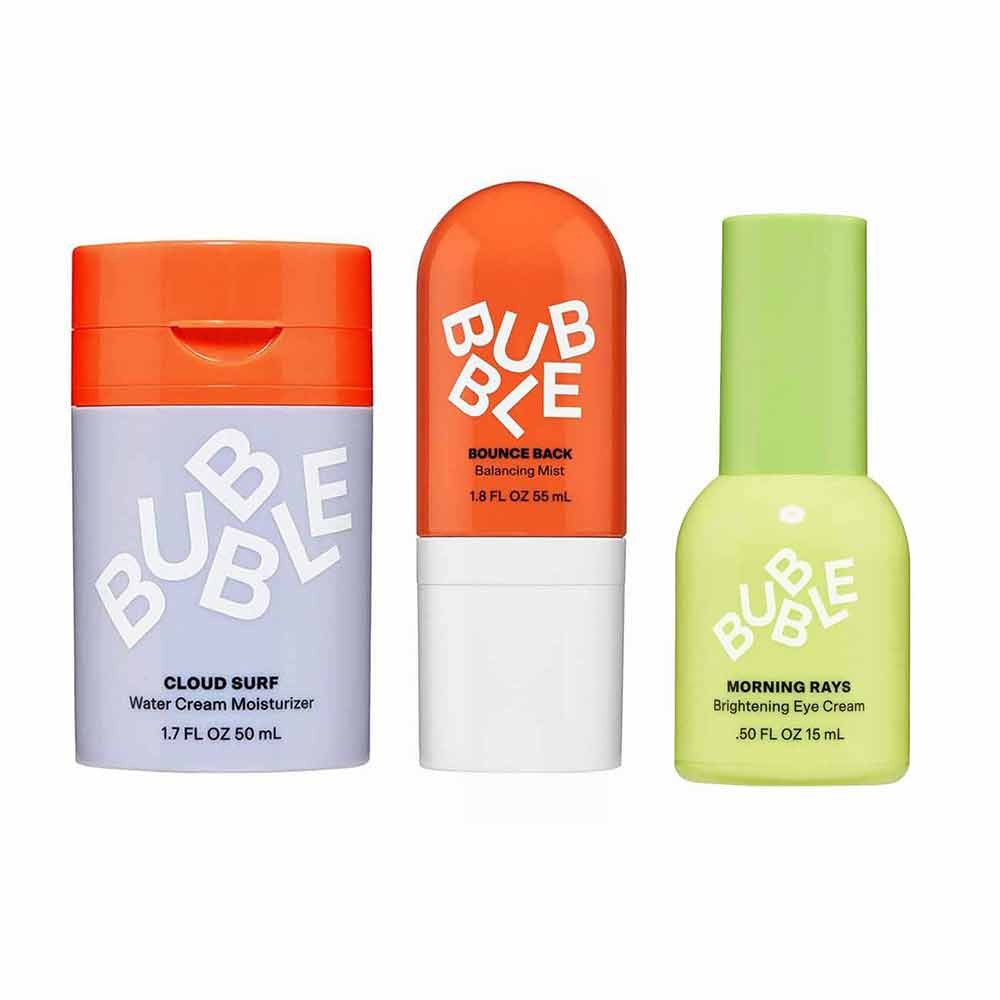 BUBBLE SKINCARE Skincare-Bubble Cloud Surf Water Cream Moisturizer /Eye cream/toner spray