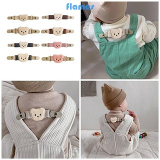 Fl Điều Chỉnh Dây Đeo Vai Kẹp Cho Bé Treo Quần Dây Đeo Vai Chống Trơn Trượt Kẹp Tập Đi SlingDress Clip