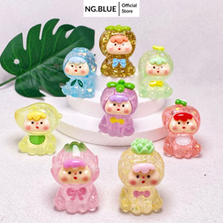  Túi mù moi trong phát sáng 4cm hoa quả to xoài dứa sỉ 1k rẻ gói mù test nhân phẩm đồ chơi quà tặng charm mini đẹp. 