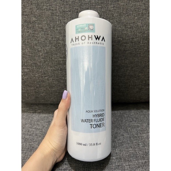 [Chính Hãng] Toner Cấp Nước Giúp Giữ Cân Bằng Dầu Và Độ Ẩm Ahohwa Aqua Solution - Hàng Chính Hãng