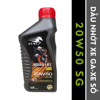 Dầu Nhớt Xe Máy Chai J-UMA Cao Cấp 20w50 SG Dành cho xe ga-xe số