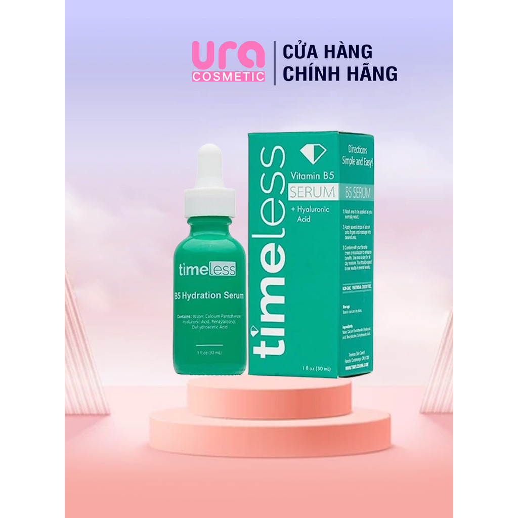 Serum cấp ẩm, phục hồi da Timeless 30ml