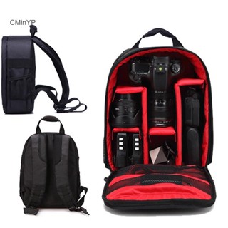 Cminyp Máy ảnh DSLR chống nước SLR Vỏ mềm Túi Ba lô Ba lô Ba lô cho Canon Nikon Sony Glory