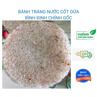 BÁNH TRÁNG NƯỚC DỪA BÌNH ĐỊNH HÀNG LOẠI 1-KHỔ BÁNH 25CM