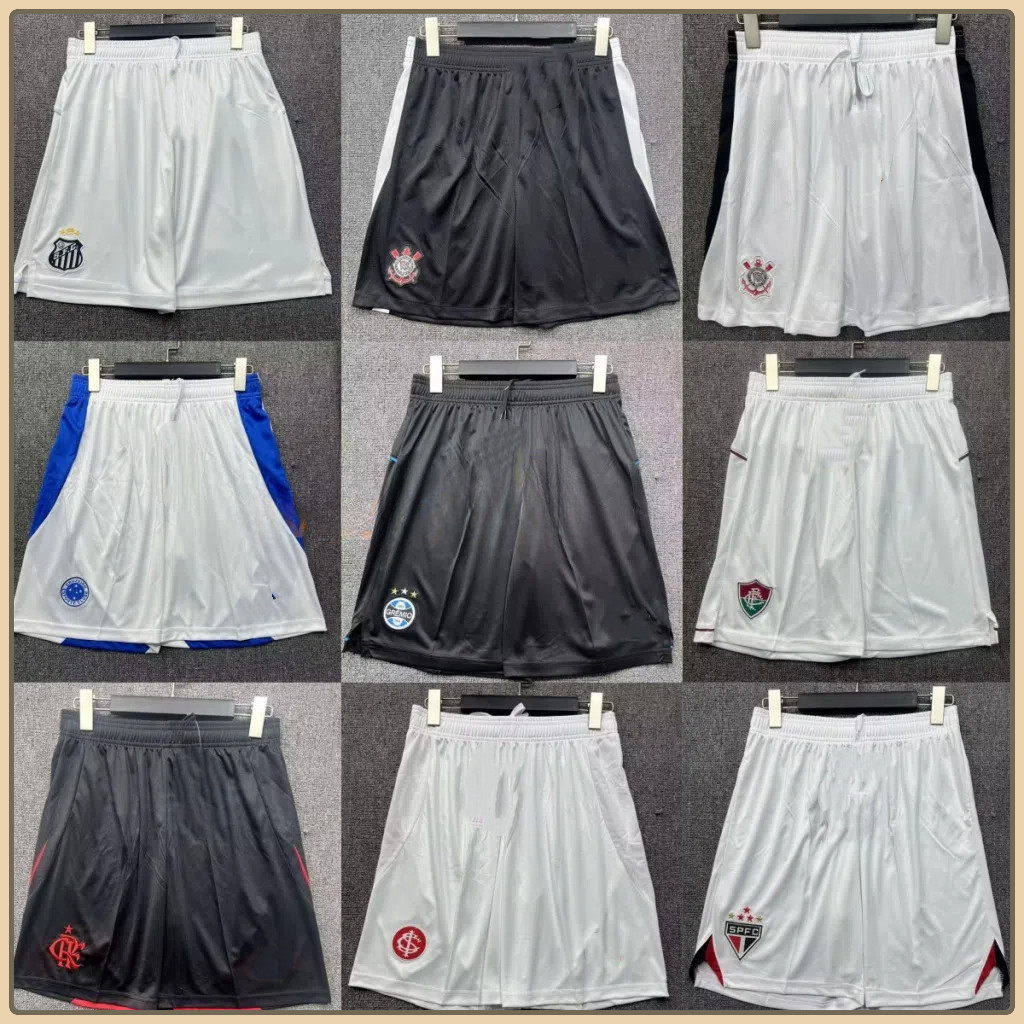 Áo và quần short bóng đá của các câu lạc bộ Palmeiras và Corinthians - Thiết kế quốc tế