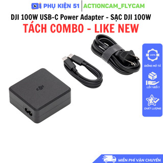 DJI 100W USB-C Power Adapter - Sạc 100w DJI tách combo sạc Mavic 3 , Avata 2 , Air 3