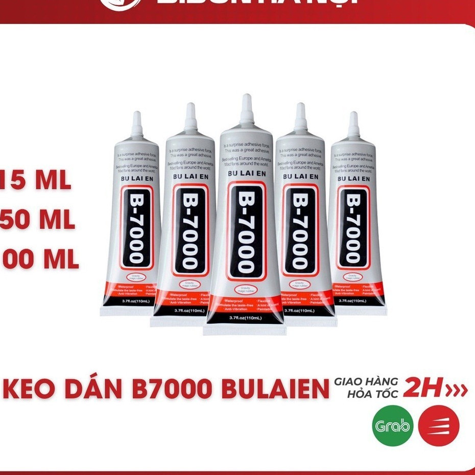 Keo dán đa năng B7000, T7000 dung tích 15ml, 50ml, 110ml siêu dính, dán lego, gioăng, điện thoại