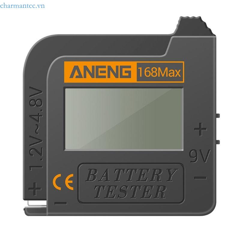 Máy kiểm tra dung lượng kỹ thuật số charmantcc1 Universal 168Max cho nút Lithium AAA