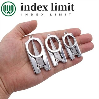 Index GIỚI HẠN Kéo Gấp Đồ Dùng Học Tập Phụ Kiện Câu Cá Thép Không Gỉ Học Sinh Mini Có Thể Gập Lại Kéo Câu Cá