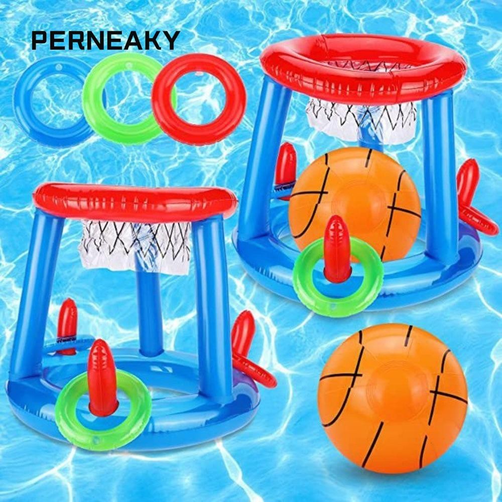 Đồ chơi bể bơi nổi PENEAKY, Đồ dùng dự tiệc trên bãi biển Trò chơi ném vòng bơm hơi vui nhộn, Trò ch