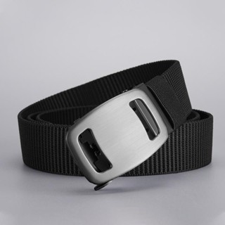 Thắt Lưng Nam Nữ Unisex Dây Vải KHÓA TỰ ĐỘNG Bản Dây 3.5cm Dài 120cm Dây Nịt Nam Phong Cách - TLTD04