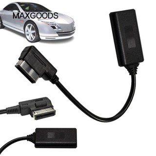 Maxgoods AUX Cáp Âm Thanh Di Động Nối Dài Dây Kết Nối Đài Phát Thanh Nhạc Thiết Bị Bluetooth Cho Xe Audi Q5 A5 A7 R7 S5 Q7 A6 L A8L