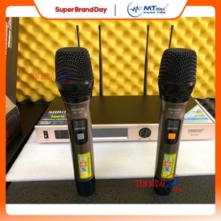 Micro karaoke cao cấp shbod dp-332 chỉnh được tần số bảo hành 12 tháng sóng ổn định với chuẩn uhf cao tầng sang trọng
