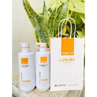 [TẶNG KÈM TÚI] Dầu gội xả Olexrs Luxury 1000ml, dầu gội xả phục hồi chống rụng kích mọc tóc