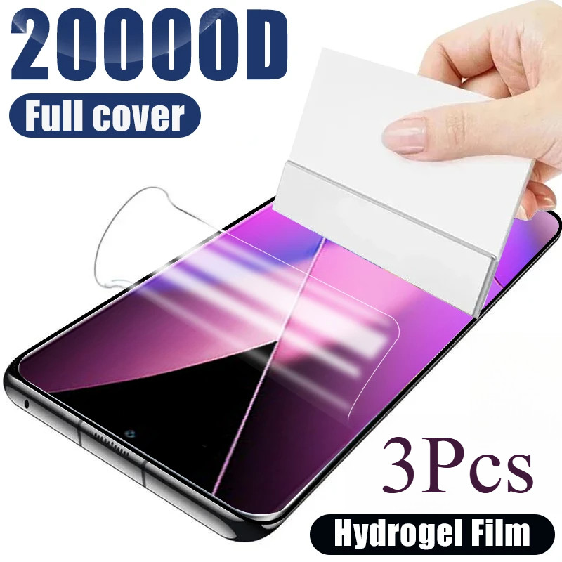 3 Phim Hydrogel Mềm HD Và Riêng Tư Cho Redmi K20 K30 K30i K30S K40 K40S Pro Pro + Premium Racing Ult