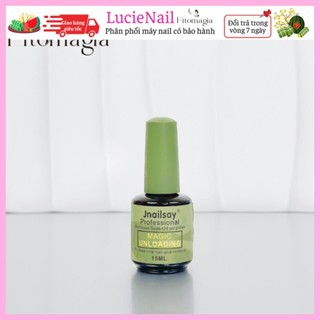 [Fitomagia Brand] Nước phá gel Jnailsay chính hãng - nước phá gel siêu nhanh chuyên dụng cho dân làm móng (15ml)