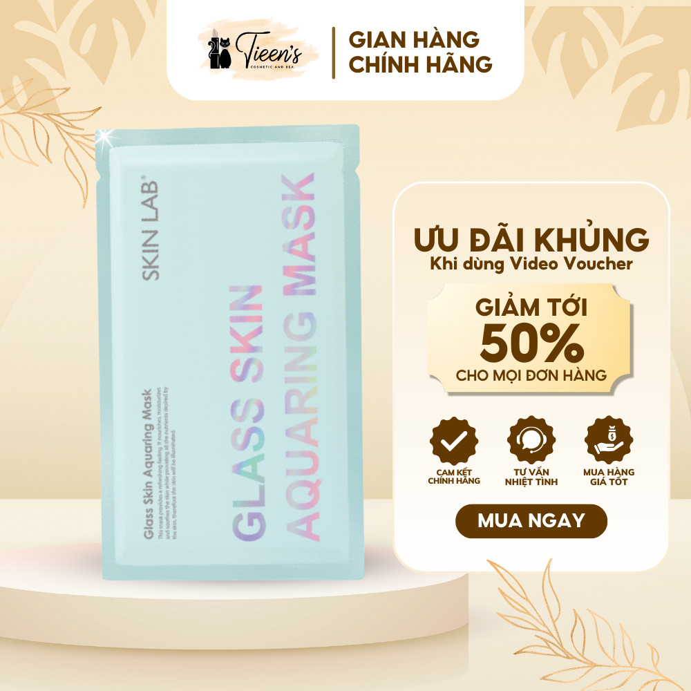 Mặt nạ Skin Lab Glass Skin Aquaring Mask [Giá lẻ 1 miếng]