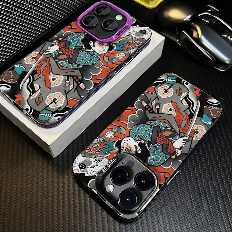 Ốp Điện Thoại Họa Tiết Chiến Binh Mới Tương Thích Cho IPhone16 15 14 13 12 11 Pro Max X XS XR XS Max