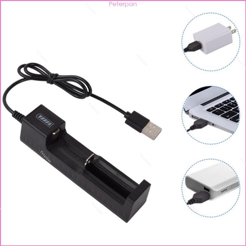 USB Universal  Charging Adapter for 4.2V 18650 18490 Li-ion Batteries