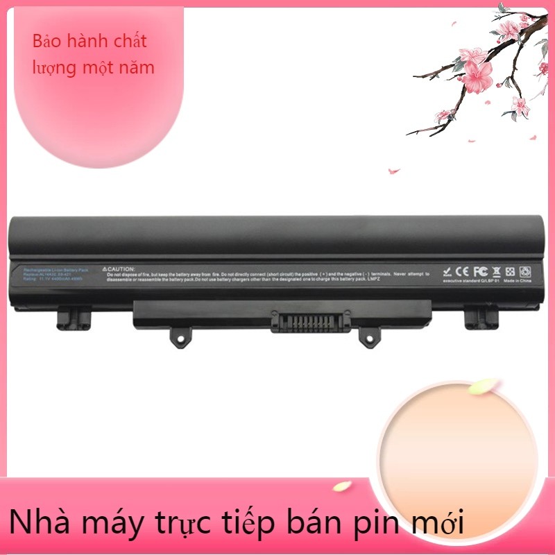 Pin mới áp dụng ACER E15 E5-471 421 571 AL14A32 TMP256 pin máy tính xách tay phẳng