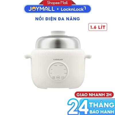 Nồi Điện Đa Năng LocknLock Digital Multipot EJP186IVY 500W 1.6L, Hàng Chính Hãng - JoyMall
