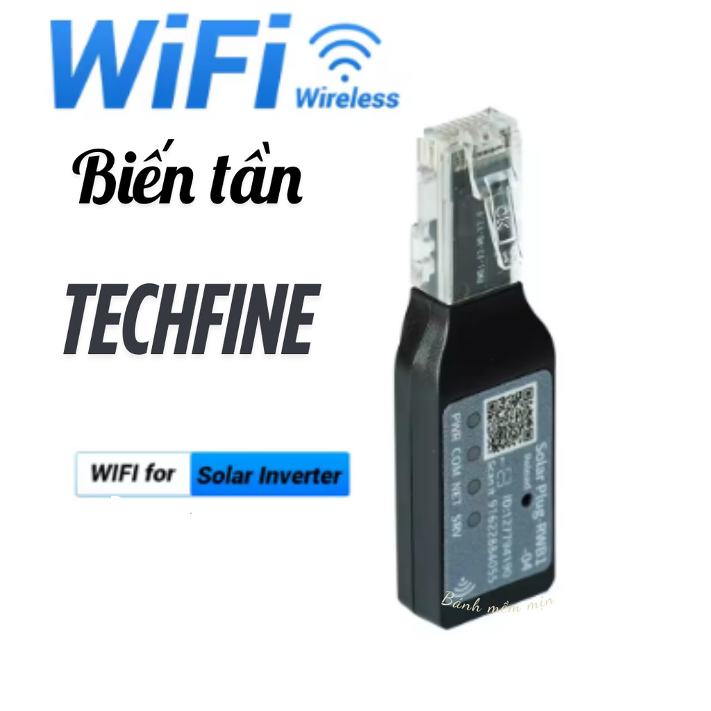 Thiết bị mô - đun WiFi không dây có cổng RS232 giám sát từ xa chuyên dùng cho Biến Tần NLMT TECHFINE
