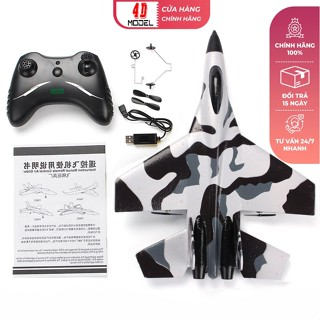  Máy Bay Điều Khiển 2 kênh Su35 camo  FX-820 . Vỏ xốp dẻo siêu bền bay xa 300m pin bay 10-15 phút 