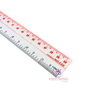 Combo 2 Cây Thước Dẻo Win 30cm C30, Chất Liệu Dẻo Bền - Văn Phòng Phẩm No.1