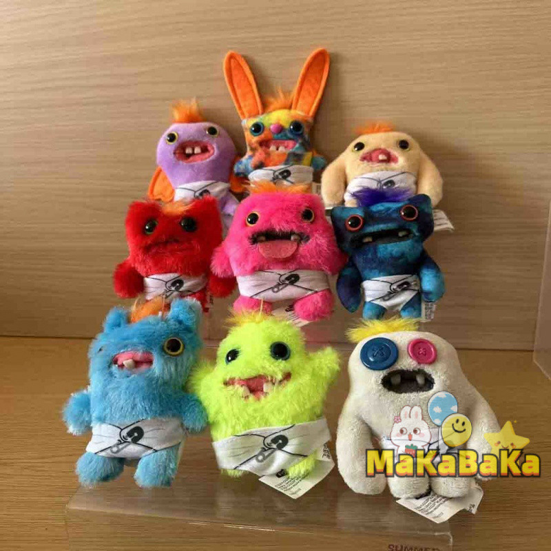 Đồ trang trí búp bê mini Thú nhồi bông fuggler chính hãng, quà tặng dễ thương 6WEA