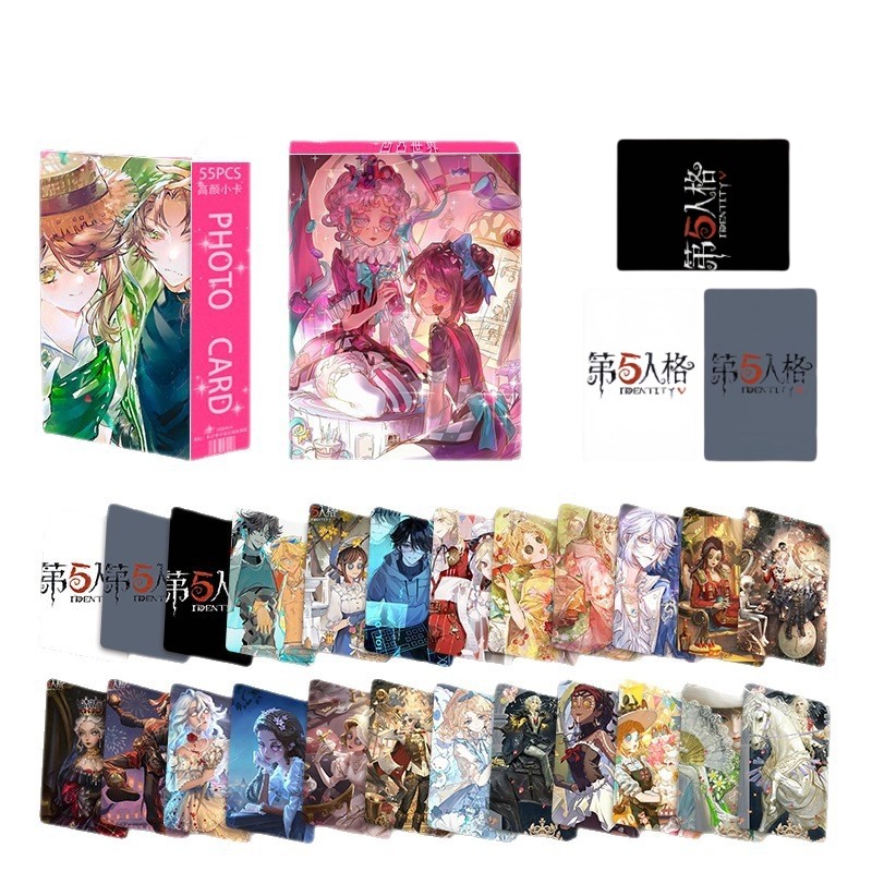 54-55 Chiếc Manhwa Anime Identity V Lomo Cards Crayon Shin-chan ĐÊM BỞI The SEA My Little Pony Photo
