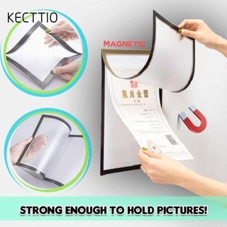 Khung ảnh từ tính KECTTIO, Nhãn dán hiển thị ảnh tự dính đa chức năng, Nhãn dán bảo vệ ảnh miễn phí DIY