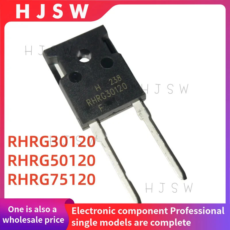 1-5 CÁI RHRG30120 RG30120 RHRG50120 RG50120 RHRG75120 75120 TO-247 Bóng bán dẫn điện tử diode phục h
