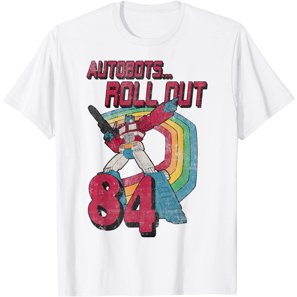 Transformers Autobots cuộn 84 áo thun cổ điển