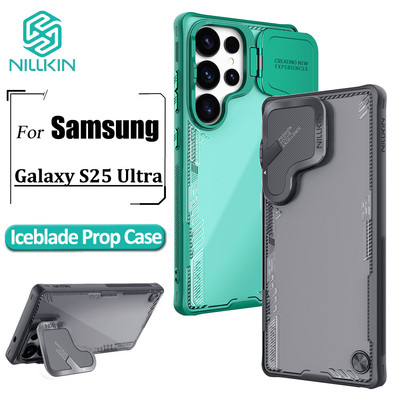 Nillkin Iceblade Prop Ốp Lưng Samsung Galaxy S25 Ultra Ốp lưng Flip Cover Bảo Vệ Ống Kính Mặt Sau