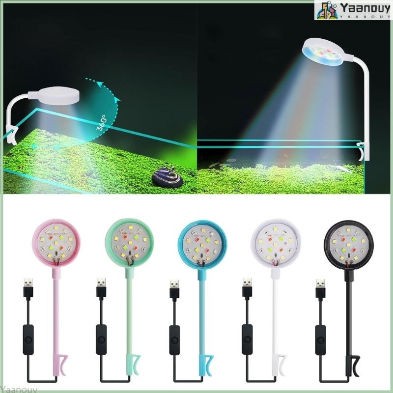 Yaa Aquarium Light Bar Led Bể Cá Kẹp Trên Đèn Trồng Cây Chiếu Sáng Phong Cảnh