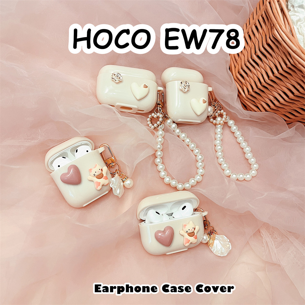 【Hot sale】Cho HOCO EW78 ốp tai ng Case phim hoạt hình Ảnh thật Vỏ Bảo Vệ Hộp Sạc Tai Nghe