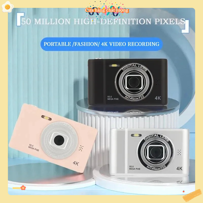 🔥4k kỹ thuật số retro CCD máy ảnh HD pixel khuôn viên bất cứ lúc nào máy ảnh nhỏ (🎁 quà tặng)