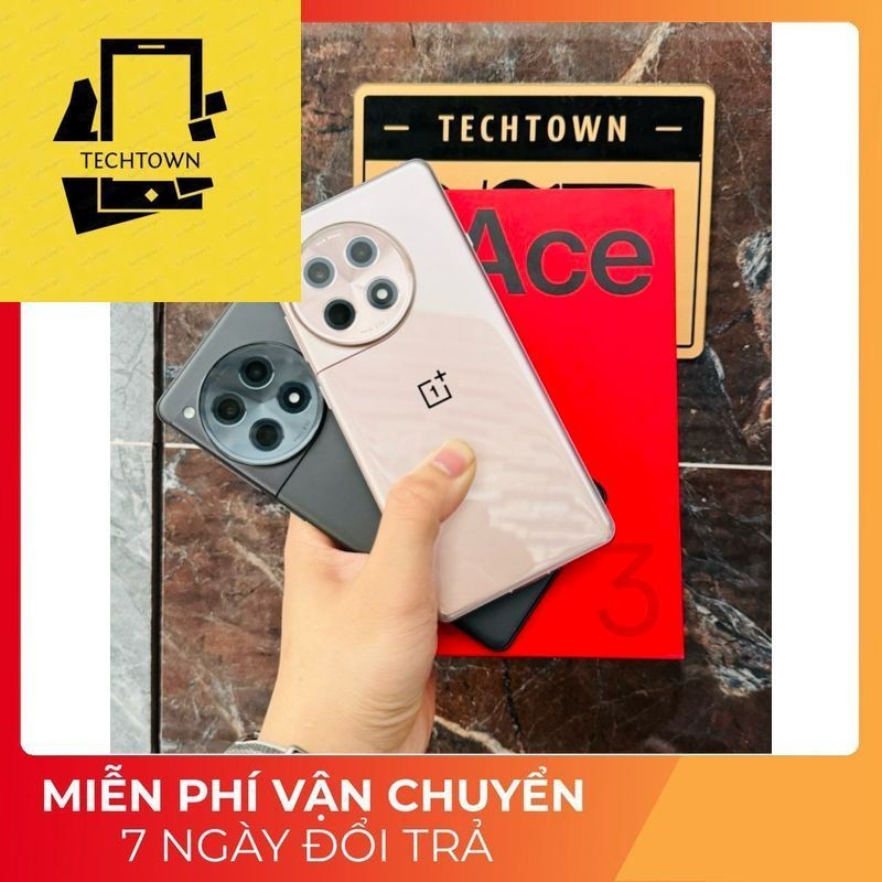 Điện thoại Oneplus Ace 3 12R  (Snapdragon 8 gen 2- AMOLED 1.5K) đã unlock 2 sim likenew  kèm sạc 100