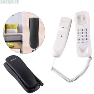 Điện thoại có dây QINZHUAN, Điện thoại có dây để bàn nhỏ gọn, Điện thoại cố định treo tường Điện thoại nhà văn phòng tại nhà