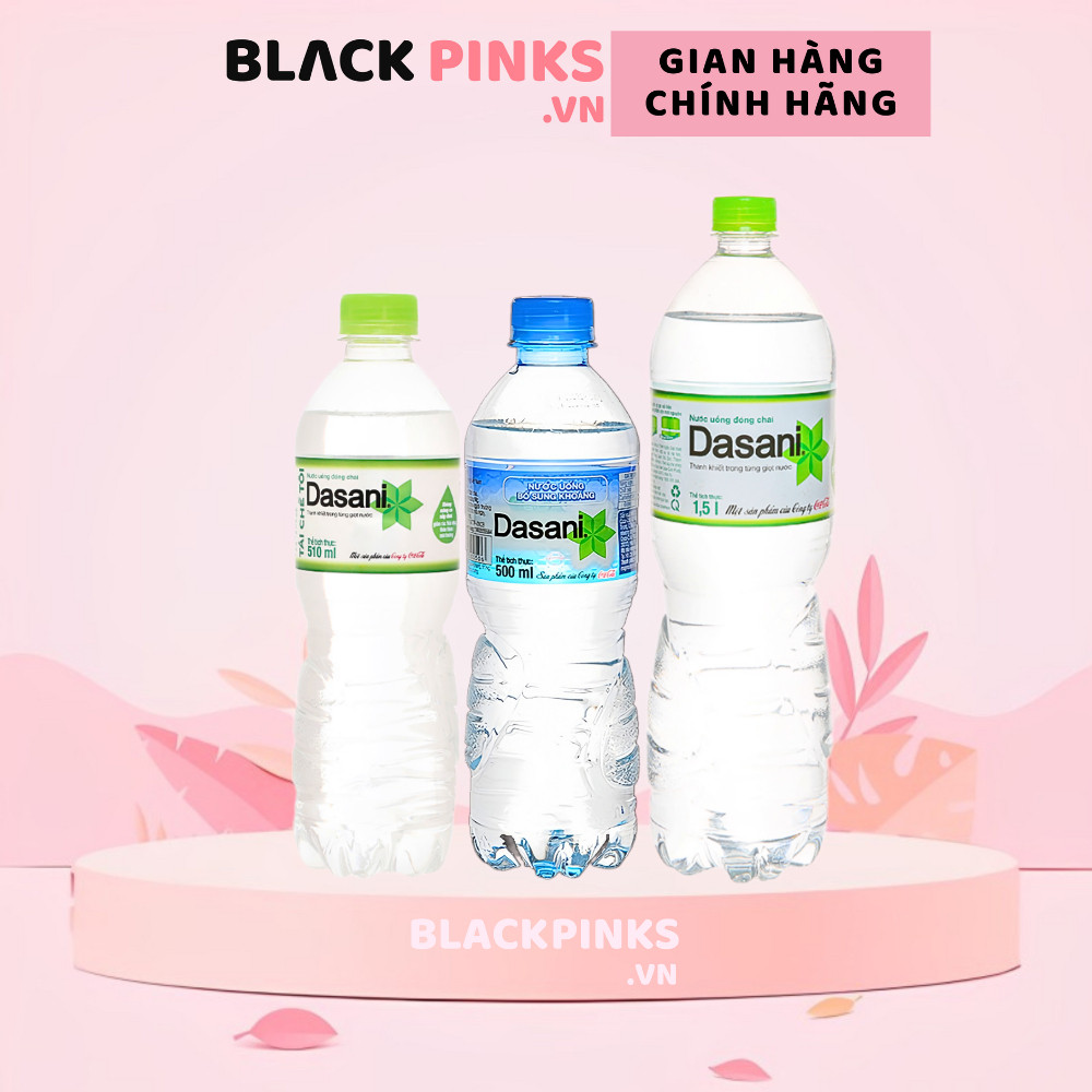 Thùng 12&24 chai nước tinh khiết/nước khoáng Dasani chai 350ml/510ml/1.5L