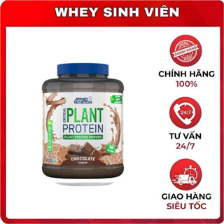  Đạm Bổ Sung Protein APPLIED NUTRITION CRITICAL PLANT PROTEIN Protein thực vật 1.8KG tại Whey Sinh Viên Hải Phòng 