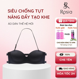 Áo bra cup ngang quai dán siêu nâng đẩy tạo khe 1200 Áo bra không dây hở lưng có gọng nâng đẩy ngực quyến rũ chống tụt