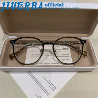 JIUERBA COD Kính Cận Thị 0 ~ -4.00 Độ Kính Cận Thị Trong Suốt Chống Ánh Sáng Xanh Kính Thời Trang Phong Cách Hàn Quốc