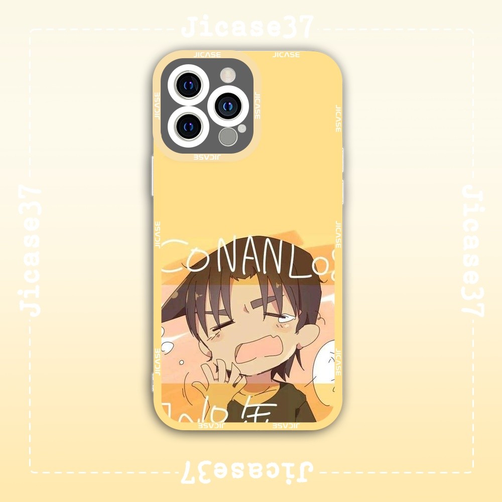 Ốp lưng iPhone Cạnh Vuông Samsung Xiaomi Oppo Anime Detective Conan Thám tử lừng danh conan