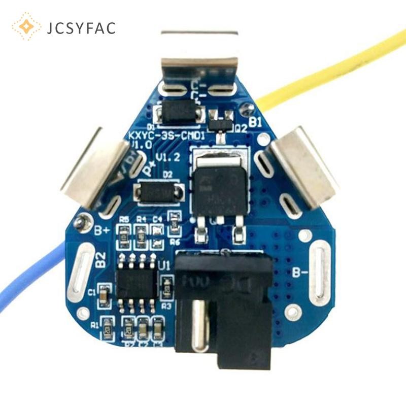 JCSYFAC 3S 12.6V 40A BMS Bảng Bảo Vệ Bảng Điện Cho Máy Khoan Điện Mới