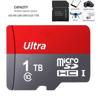 Thẻ Micro SD 128GB 64GB Class10 Thẻ Nhớ 256GB Microsd 32GB 512GB 1TB Thẻ Flash SD / TF Cho Điện Thoại