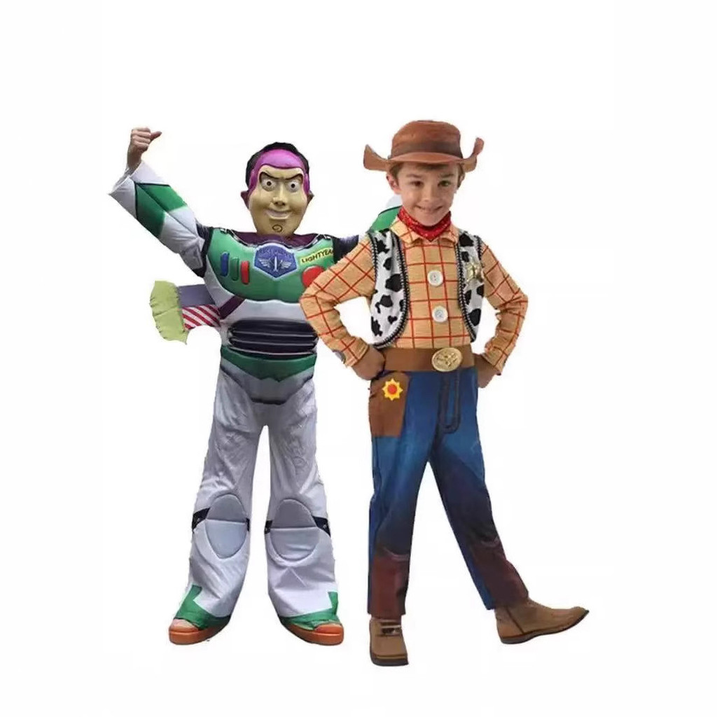 Câu Chuyện Đồ Chơi Cosplay Woody Buzz Lightyear Quần Áo Áo liền quần Hoạt Hình Anime Trang Phục